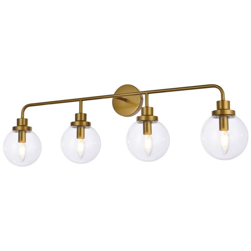 Elegant Lighting Hanson 4 Light 38" Vanity Light