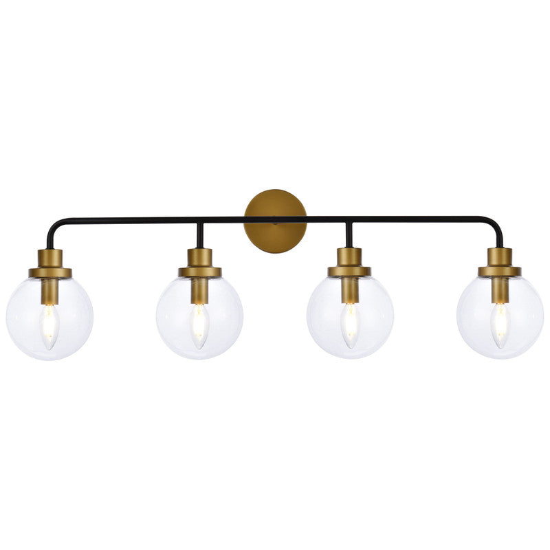 Elegant Lighting Hanson 4 Light 38" Vanity Light