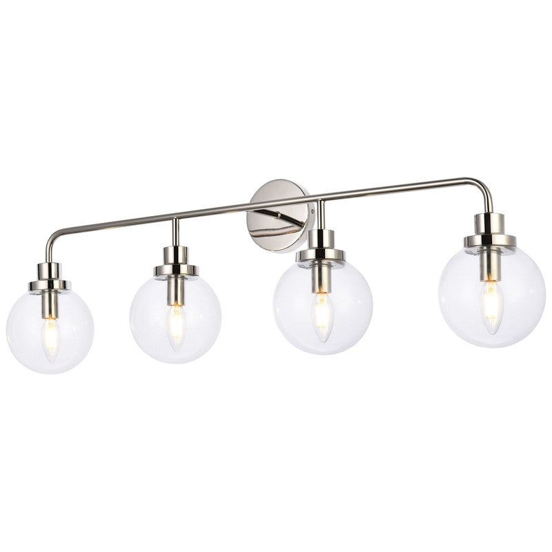 Elegant Lighting Hanson 4 Light 38" Vanity Light