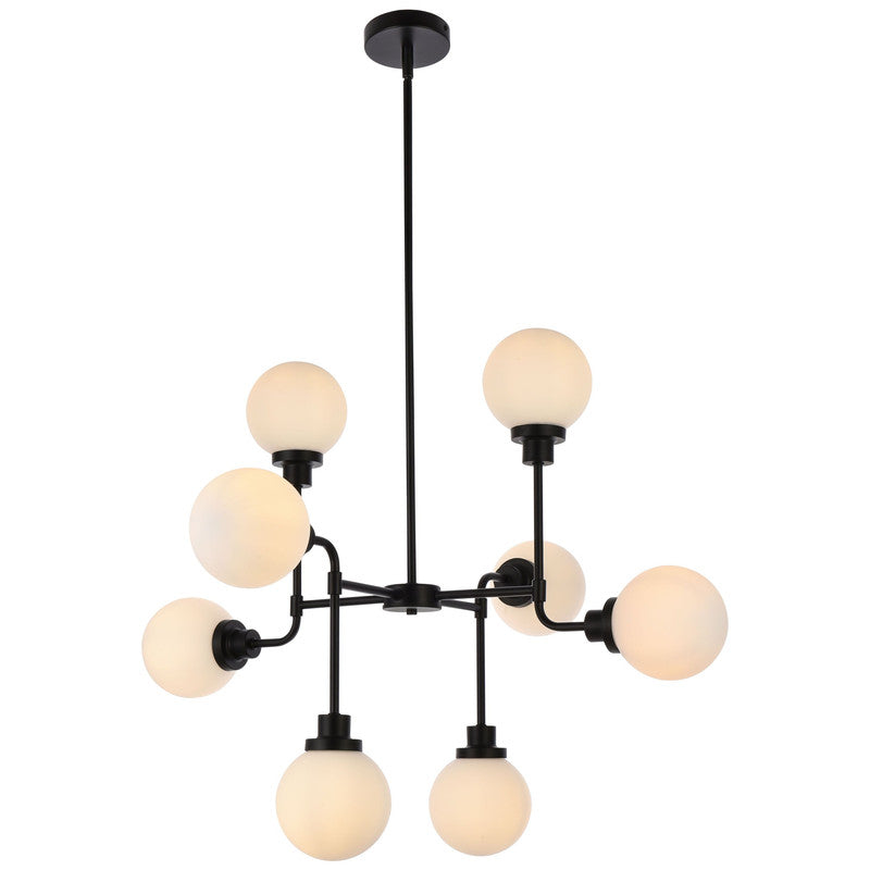 Elegant Lighting Hanson 8 Light 36" Chandelier