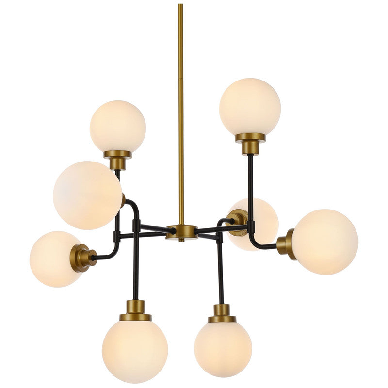 Elegant Lighting Hanson 8 Light 36" Chandelier