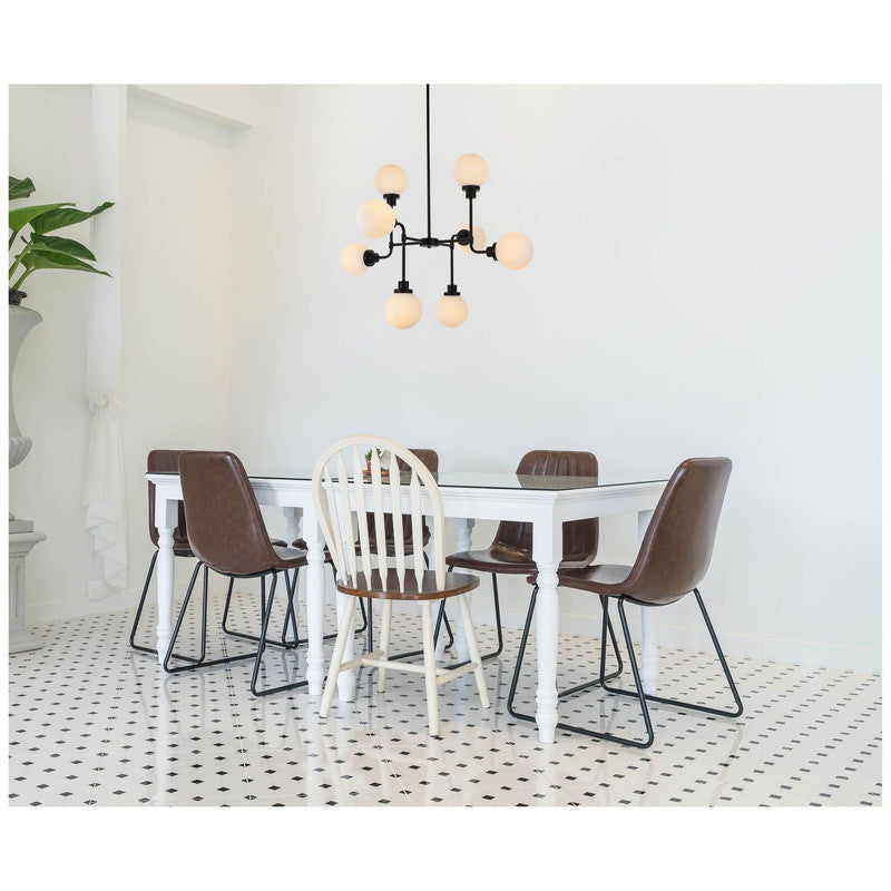 Elegant Lighting Hanson 8 Light 36" Chandelier