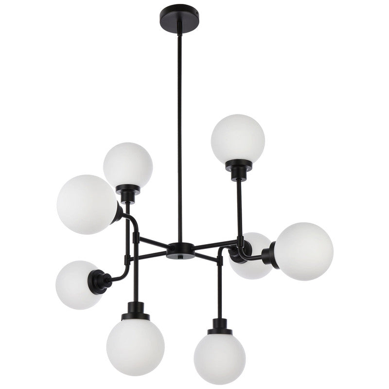 Elegant Lighting Hanson 8 Light 36" Chandelier