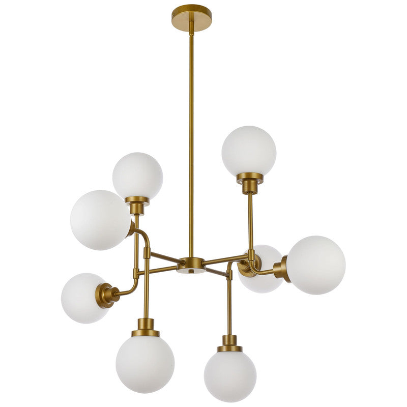 Elegant Lighting Hanson 8 Light 36" Chandelier