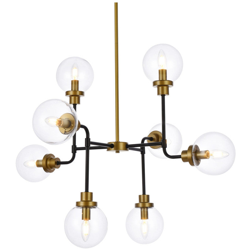Elegant Lighting Hanson 8 Light 36" Chandelier
