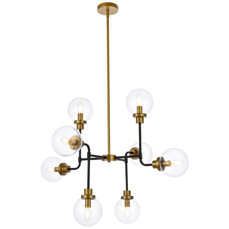 Elegant Lighting Hanson 8 Light 36" Chandelier