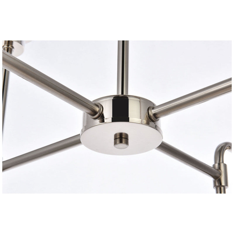 Elegant Lighting Hanson 8 Light 36" Chandelier