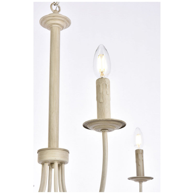 Elegant Lighting Brielle 6 Light 32" Chandelier
