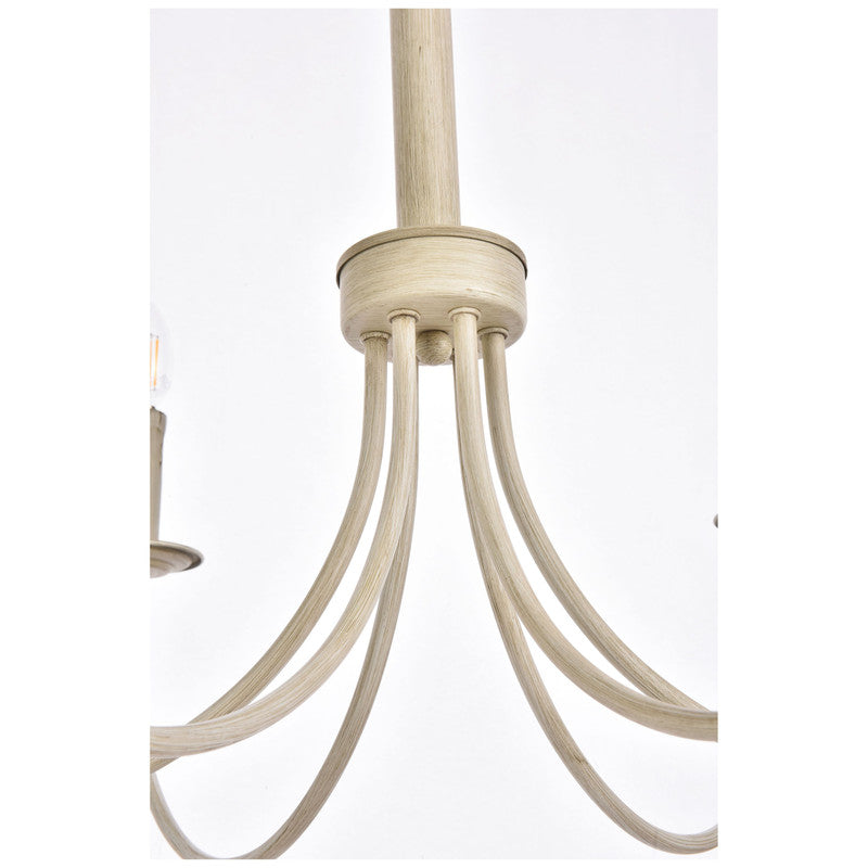 Elegant Lighting Brielle 6 Light 32" Chandelier