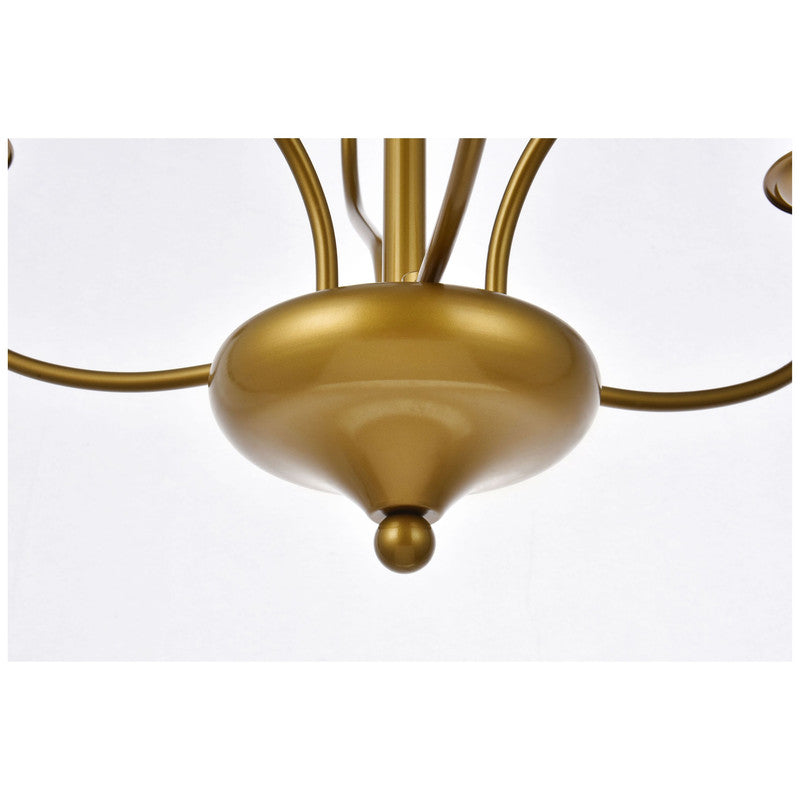 Elegant Lighting Westley 6 Light 24" Chandelier