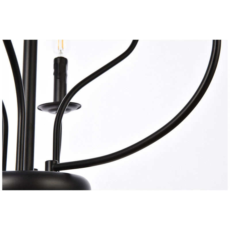 Elegant Lighting Westley 6 Light 24" Chandelier