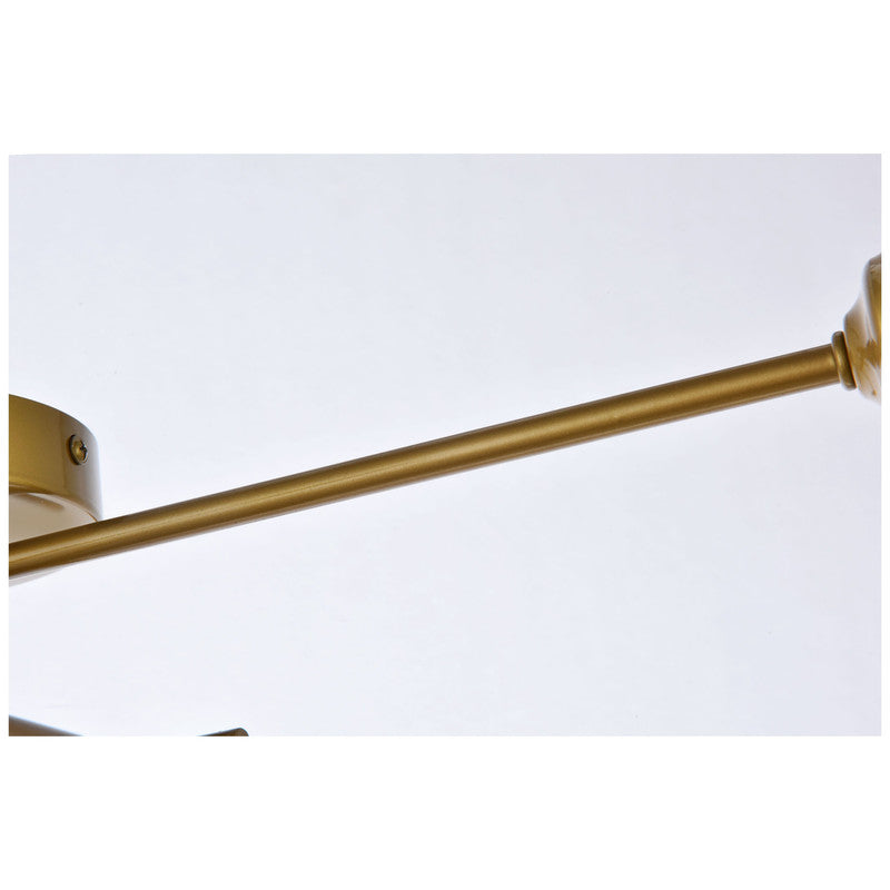 Elegant Lighting Xavier 4 Light 26" Flush Mount