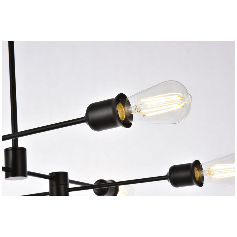 Elegant Lighting Xavier 6 Light 31" Chandelier