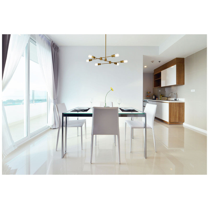 Elegant Lighting Xavier 6 Light 31" Chandelier