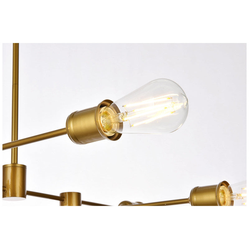 Elegant Lighting Xavier 6 Light 31" Chandelier