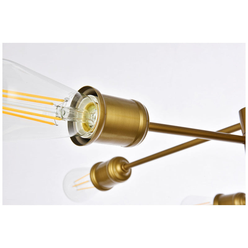 Elegant Lighting Xavier 6 Light 31" Chandelier