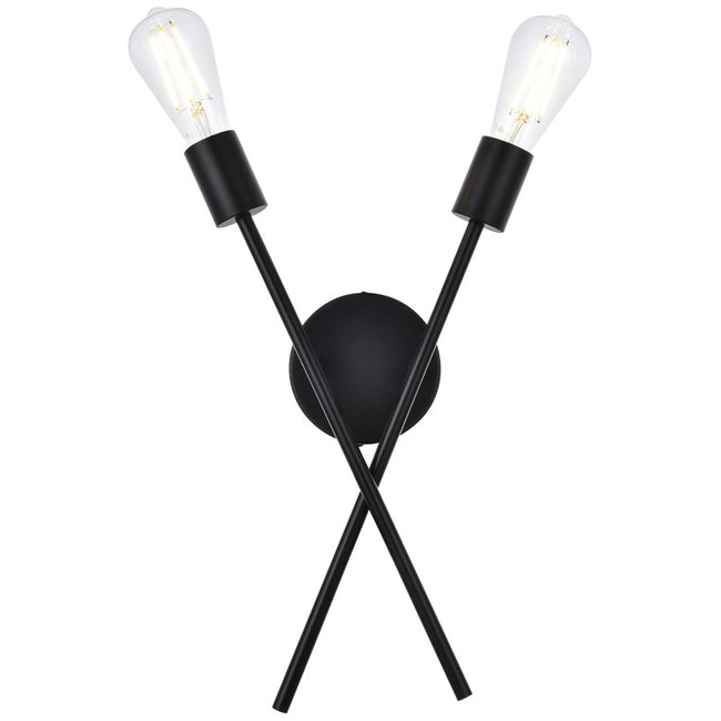 Elegant Lighting Armin 2 Light 8" Wall Sconce