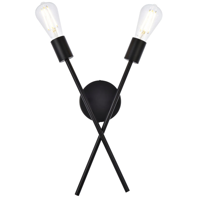 Elegant Lighting Armin 2 Light 8" Wall Sconce