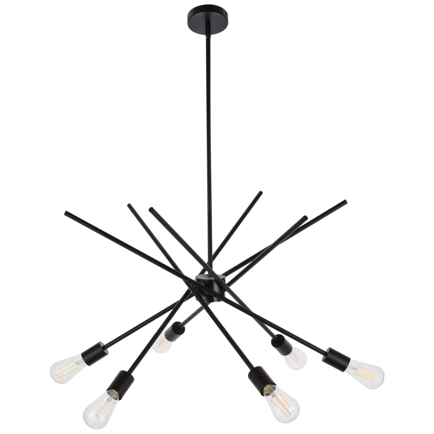 Elegant Lighting Armin 6 Light 32" Chandelier