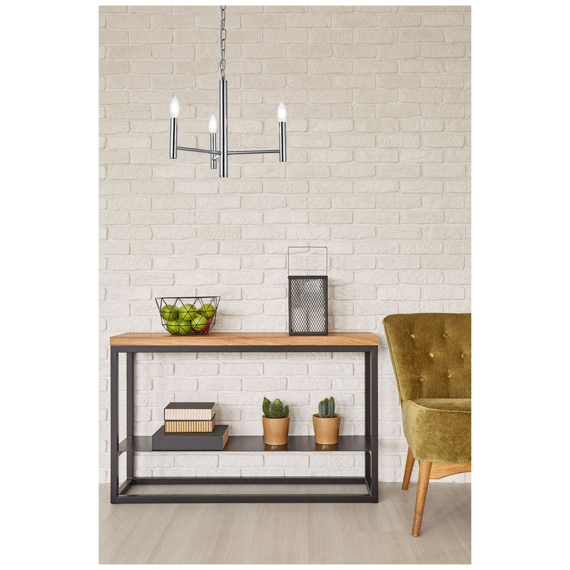 Elegant Lighting Carmella 3 Light 17" Chandelier