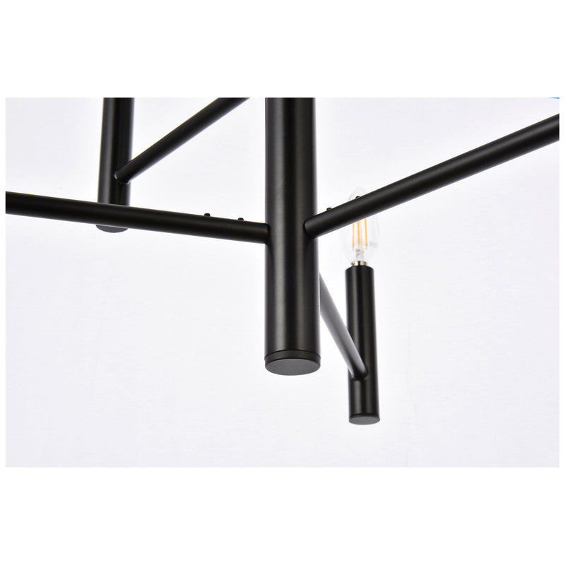 Elegant Lighting Carmella 6 Light 22" Chandelier