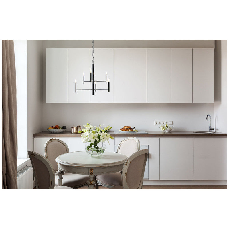 Elegant Lighting Carmella 6 Light 22" Chandelier