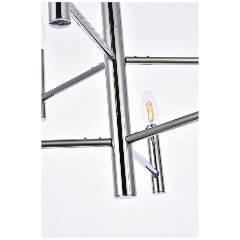 Elegant Lighting Carmella 6 Light 22" Chandelier