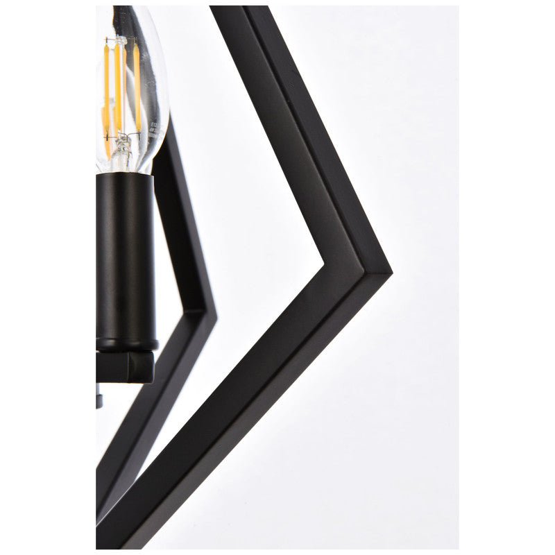 Elegant Lighting Irina 3 Light 14" Pendant