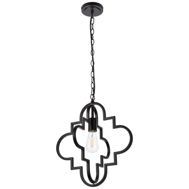 Elegant Lighting Sandara 1 Light 15" Pendant