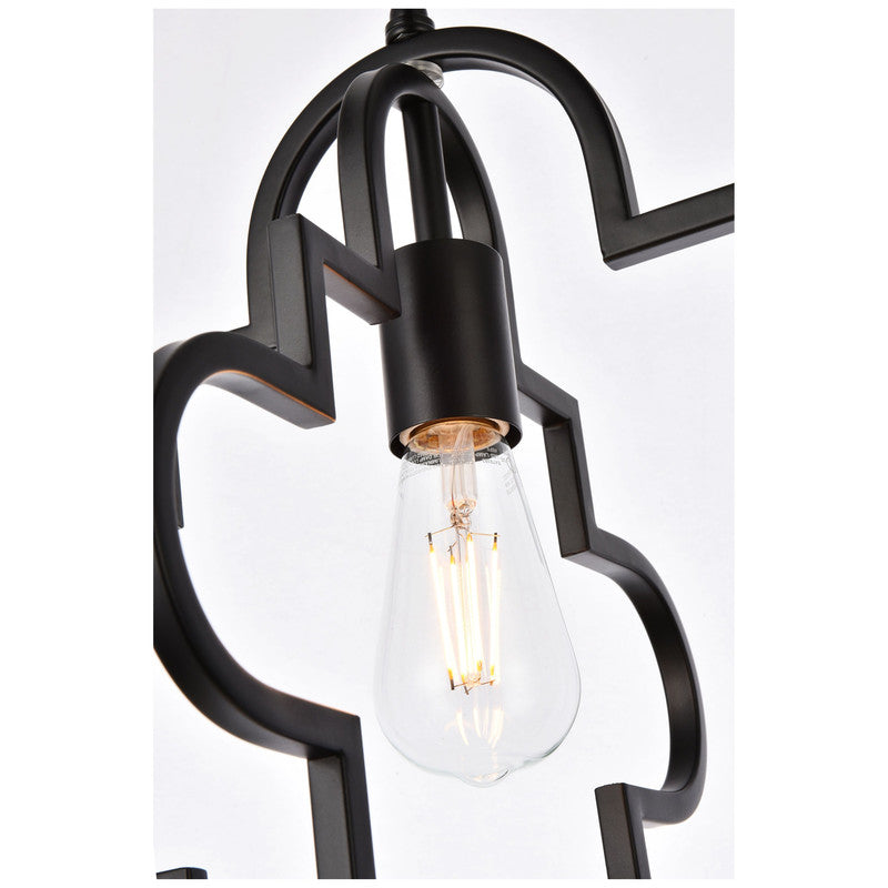 Elegant Lighting Sandara 1 Light 15" Pendant