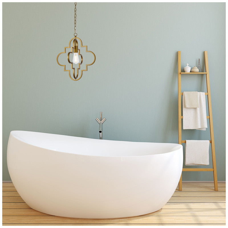 Elegant Lighting Sandara 1 Light 15" Pendant