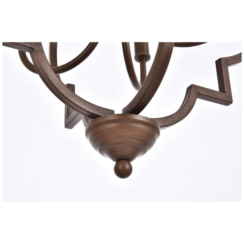 Elegant Lighting Sandara 4 Light 21" Chandelier