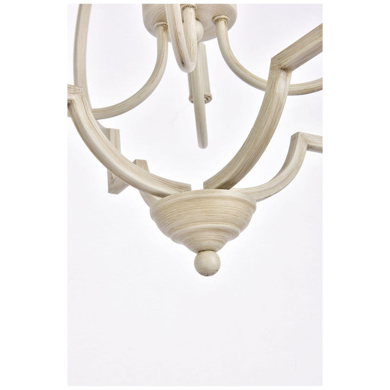 Elegant Lighting Sandara 4 Light 21" Chandelier