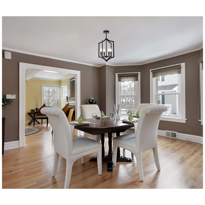 Elegant Lighting Kiera 4 Light 14" Chandelier