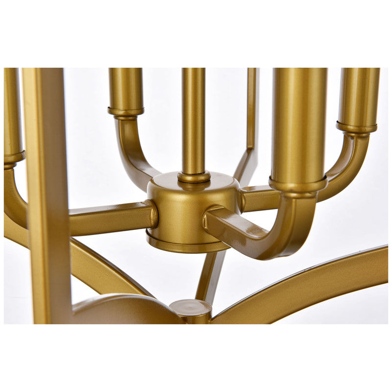 Elegant Lighting Kiera 4 Light 14" Chandelier