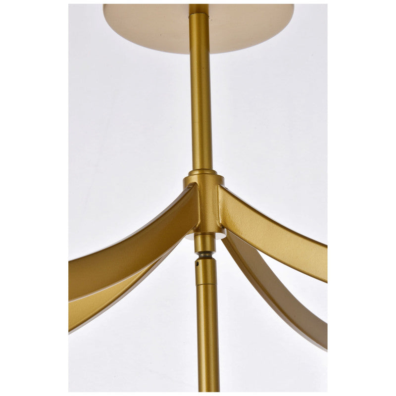 Elegant Lighting Kiera 4 Light 14" Chandelier