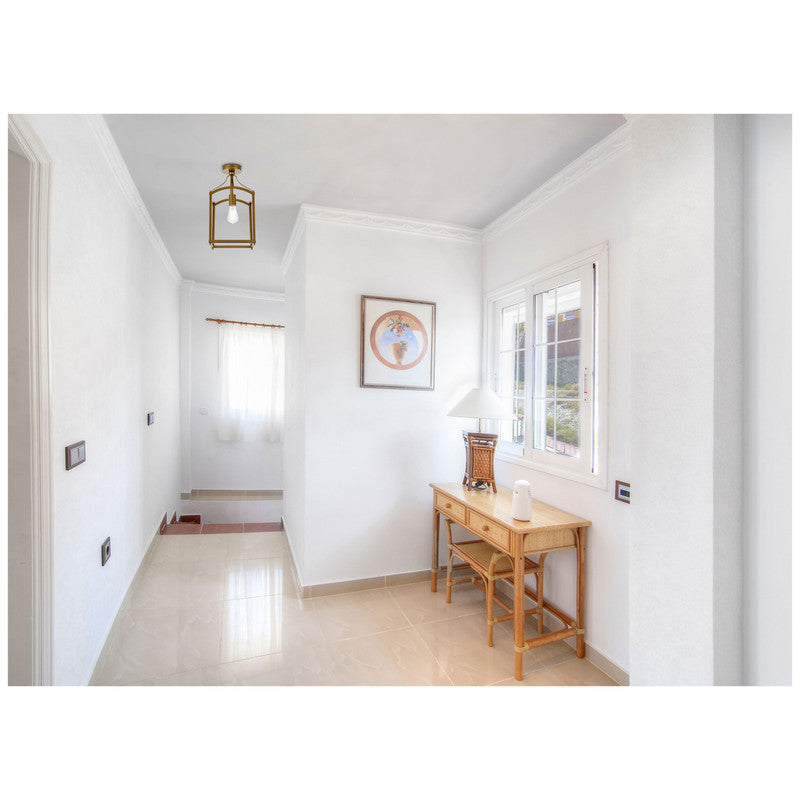 Elegant Lighting Janet 1 Light 10" Flush Mount