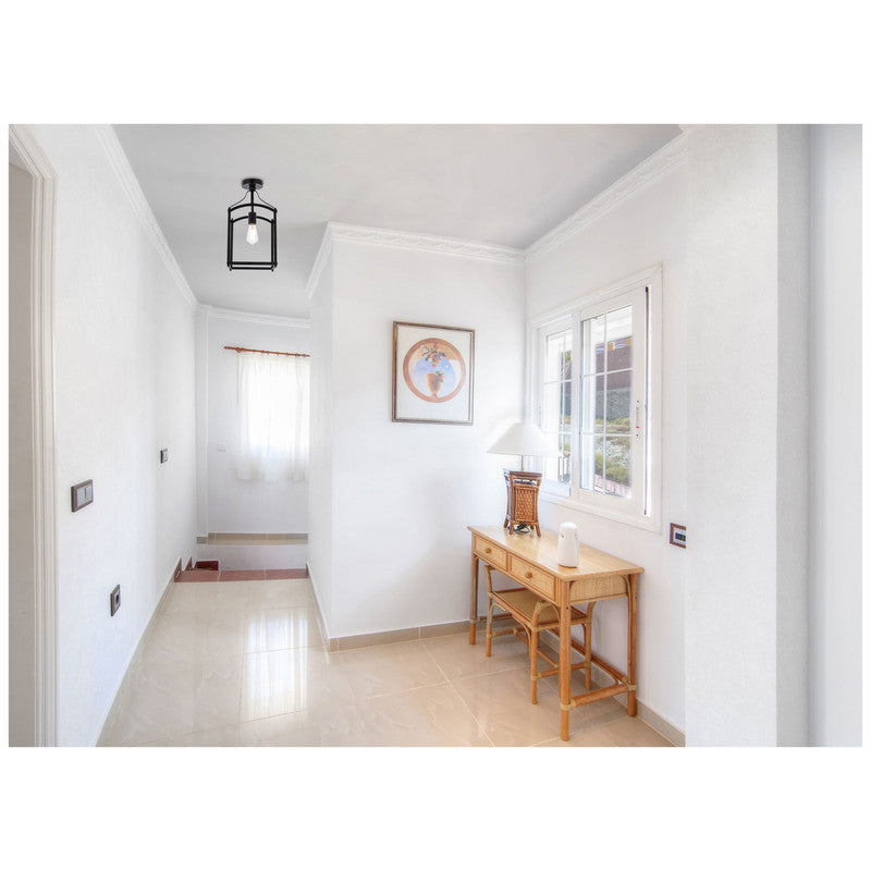 Elegant Lighting Janet 1 Light 10" Flush Mount