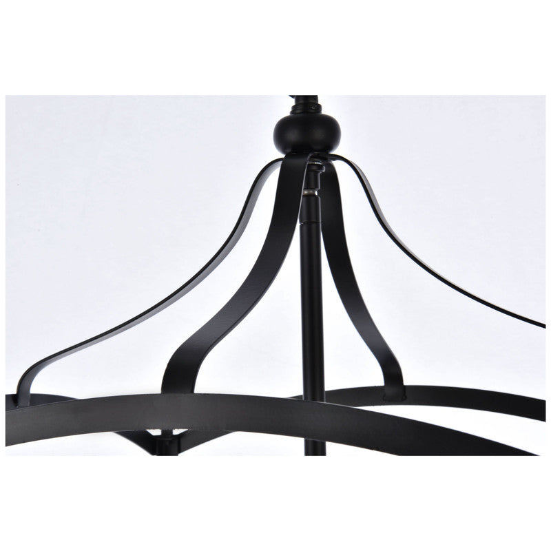 Elegant Lighting Janet 4 Light 15" Chandelier