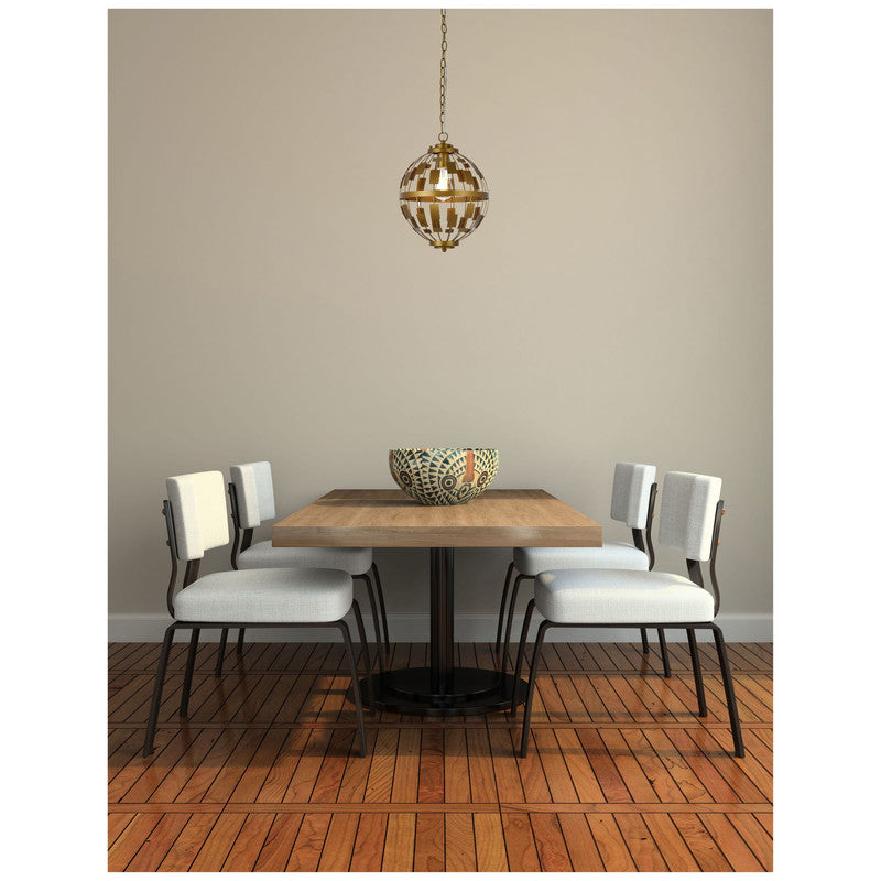 Elegant Lighting Levante 1 Light 12" Pendant