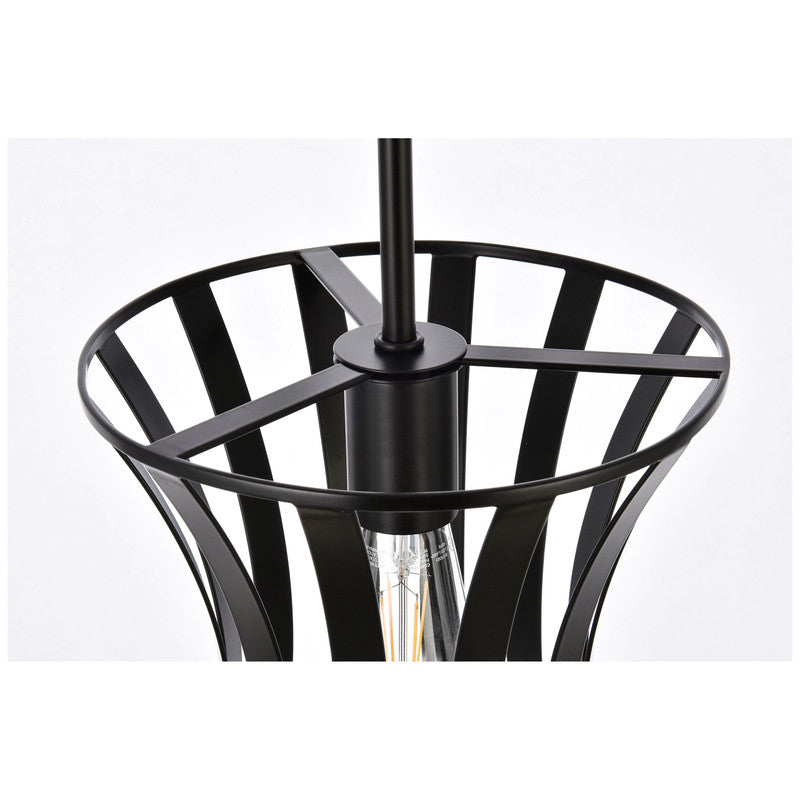 Elegant Lighting Lily 1 Light 10" Pendant