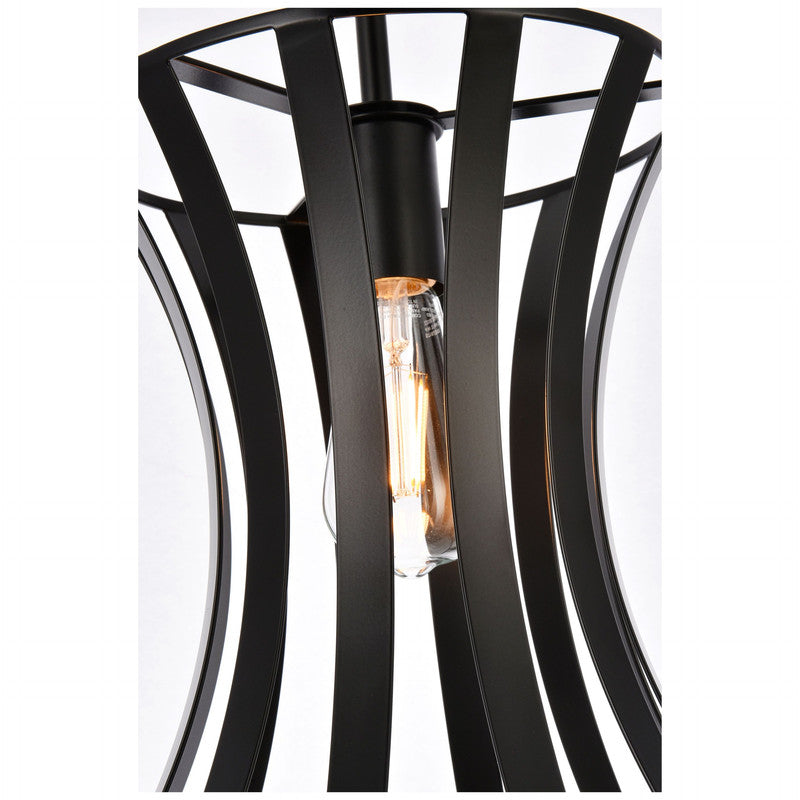 Elegant Lighting Lily 1 Light 10" Pendant