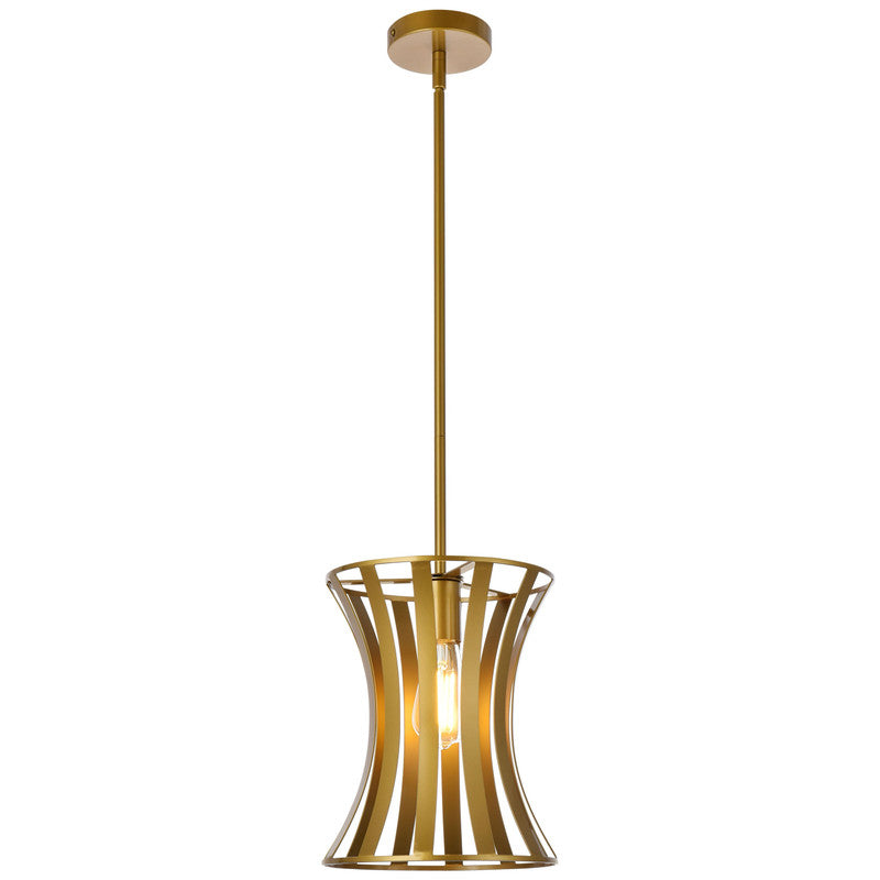 Elegant Lighting Lily 1 Light 10" Pendant