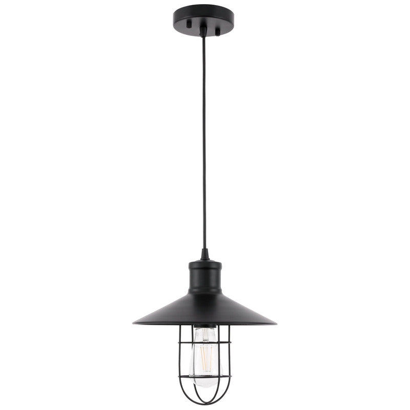 Elegant Lighting Flaneur 1 Light 11" Pendant