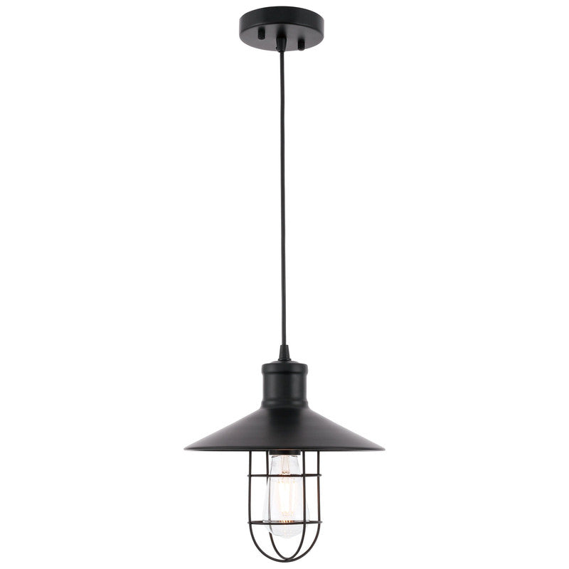 Elegant Lighting Flaneur 1 Light 11" Pendant