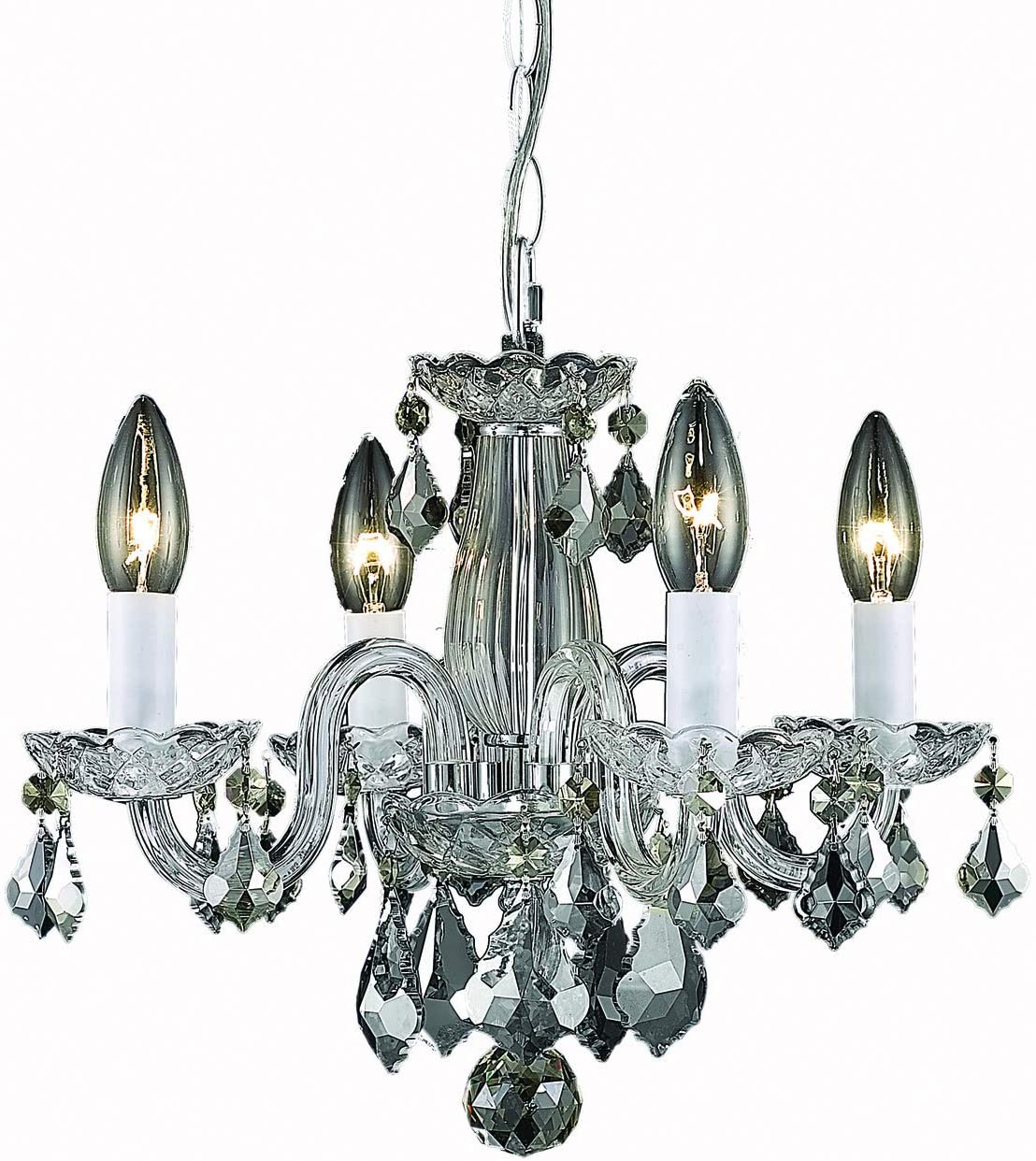 Elegant Lighting Azalea 4 Light 15" Chandelier