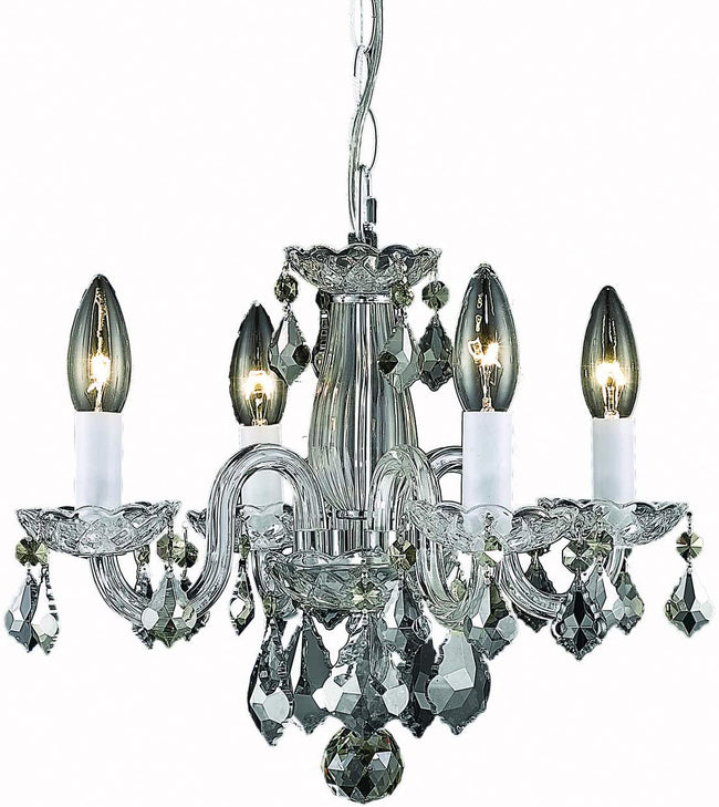 Elegant Lighting Azalea 4 Light 15" Chandelier