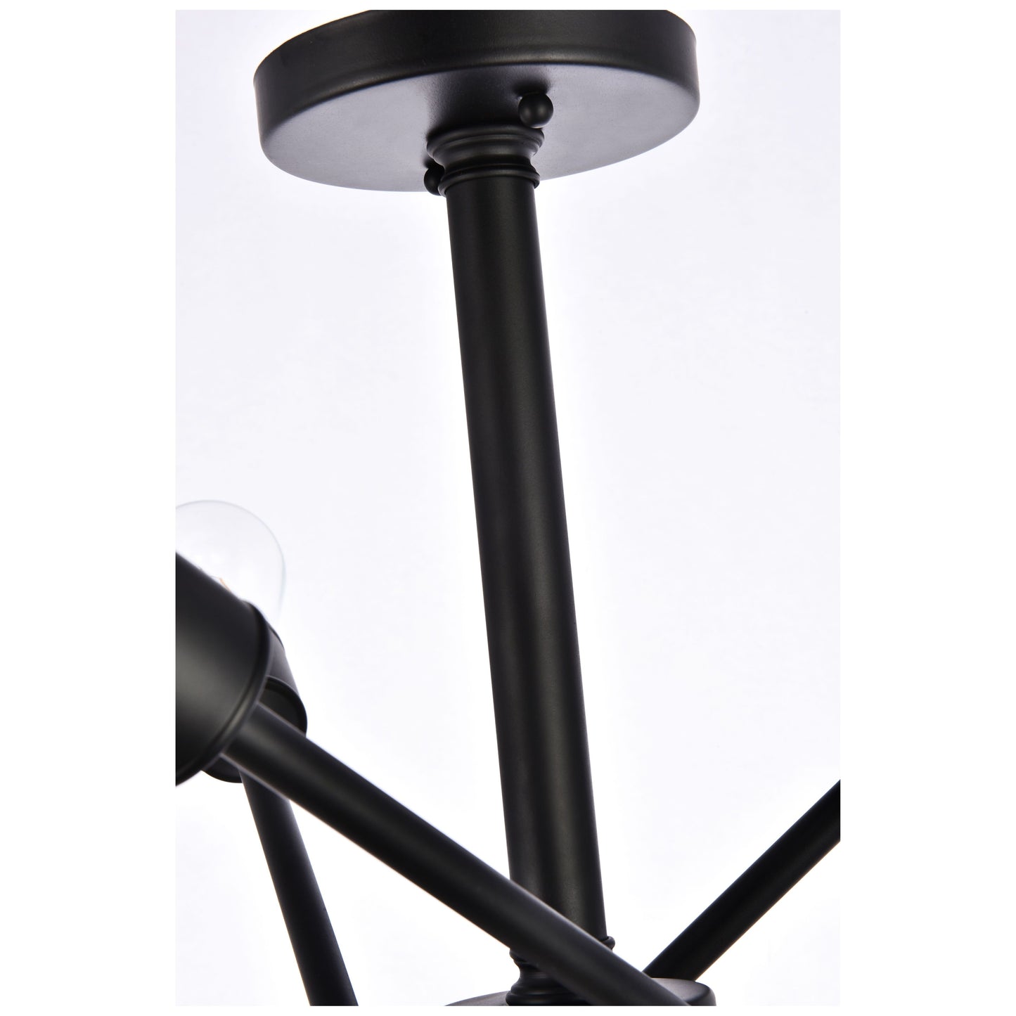 Elegant Lighting Axel 6 Light 17" Chandelier