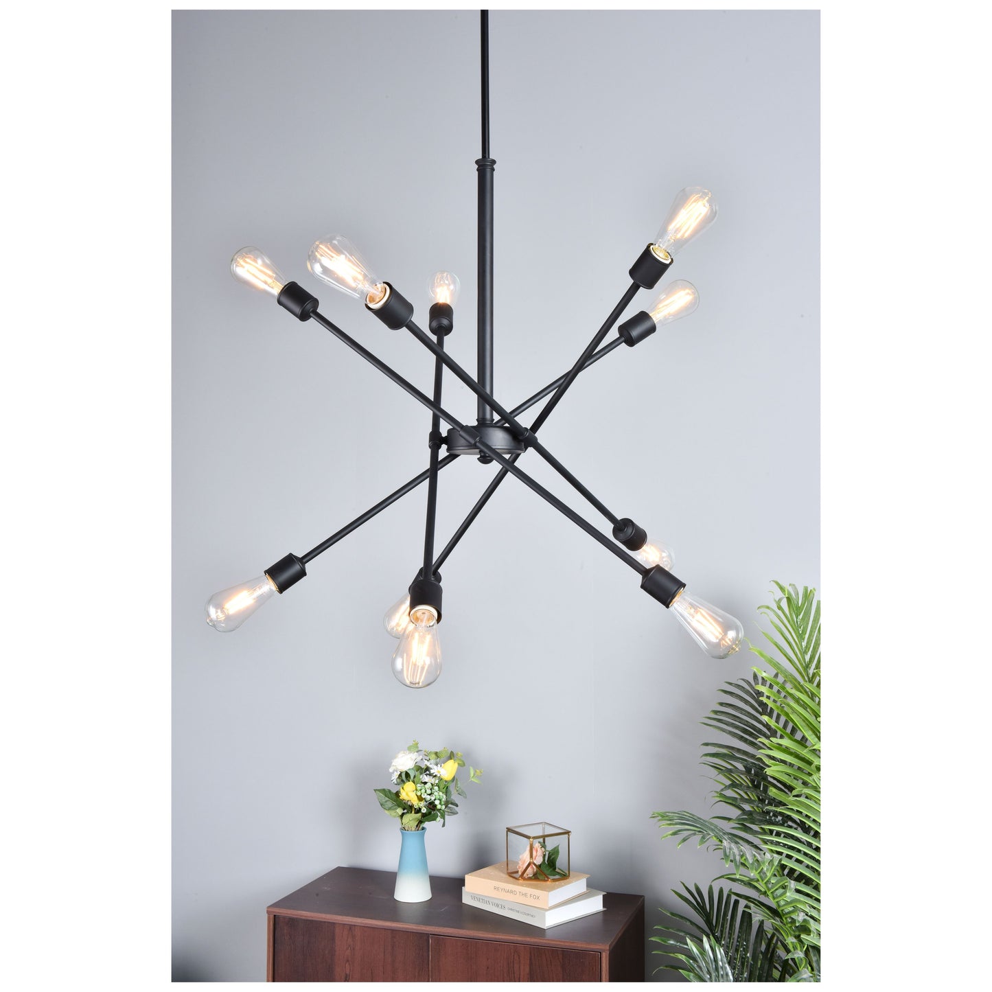 Elegant Lighting Axel 10 Light 27" Chandelier