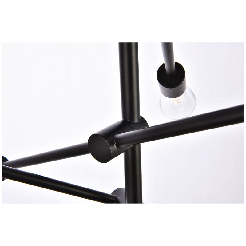 Elegant Lighting Axel 6 Light 29" Chandelier